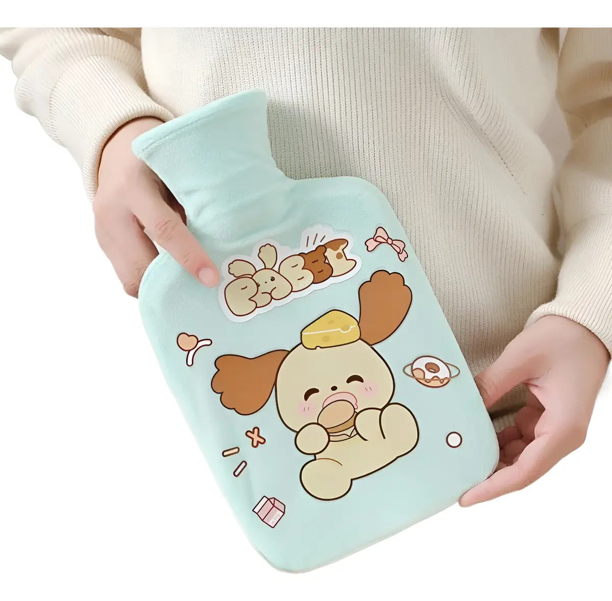 Guatero de agua caliente diseño kawaii