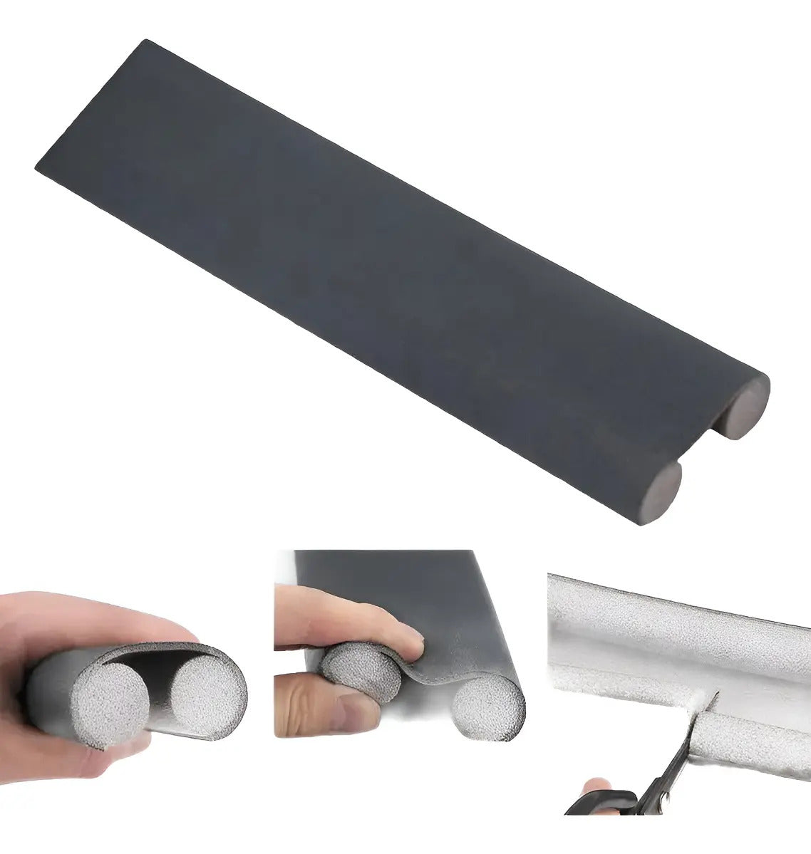Sellador aislante de puerta doble borde