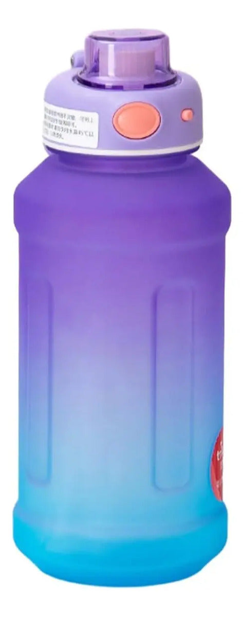 Botella De Agua Deportiva Gym Escolar 800ml Con Stickers - vista 8