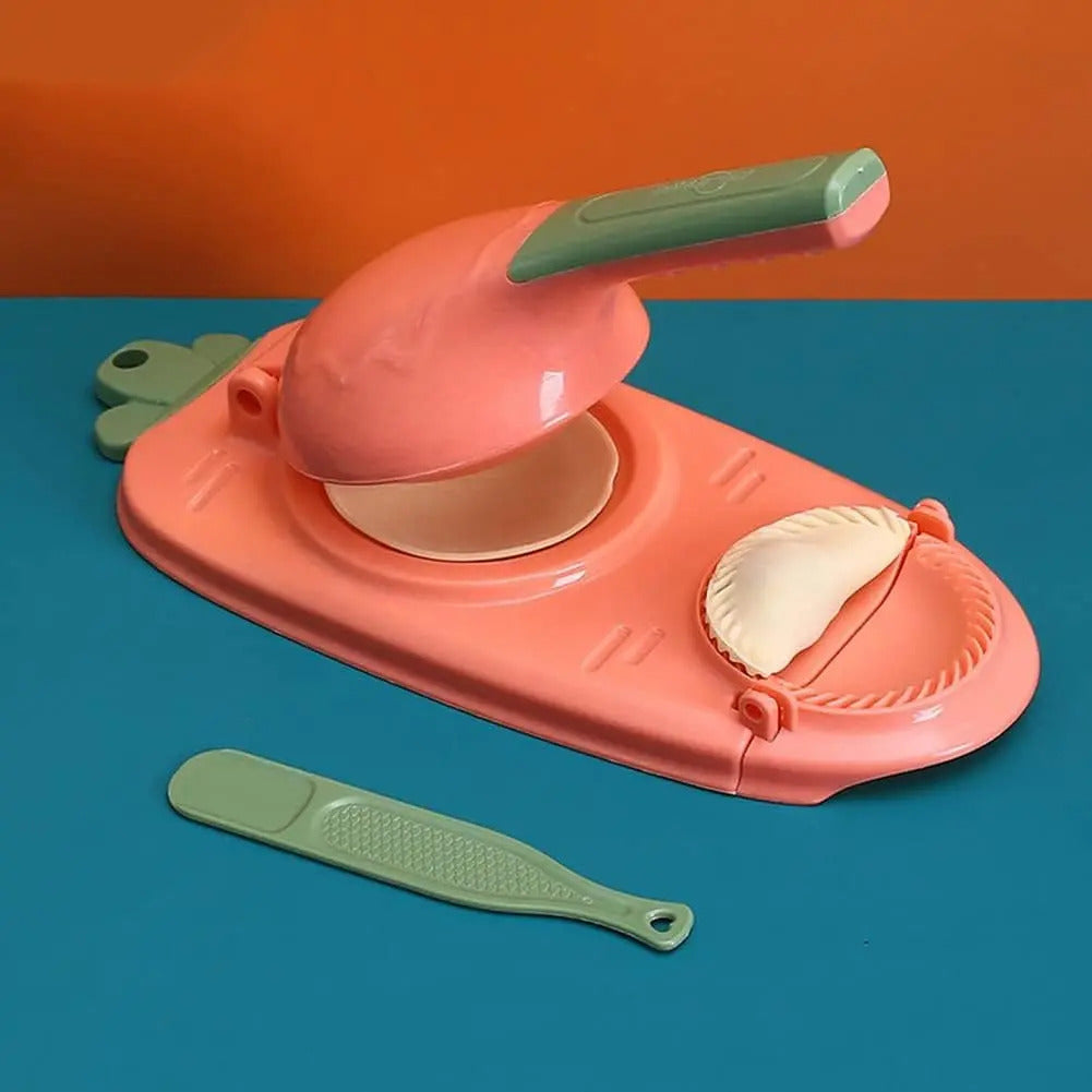 Maquina Para Hacer Mini Empanadas Dumpling Con Prensa 2 En 1 - vista 7