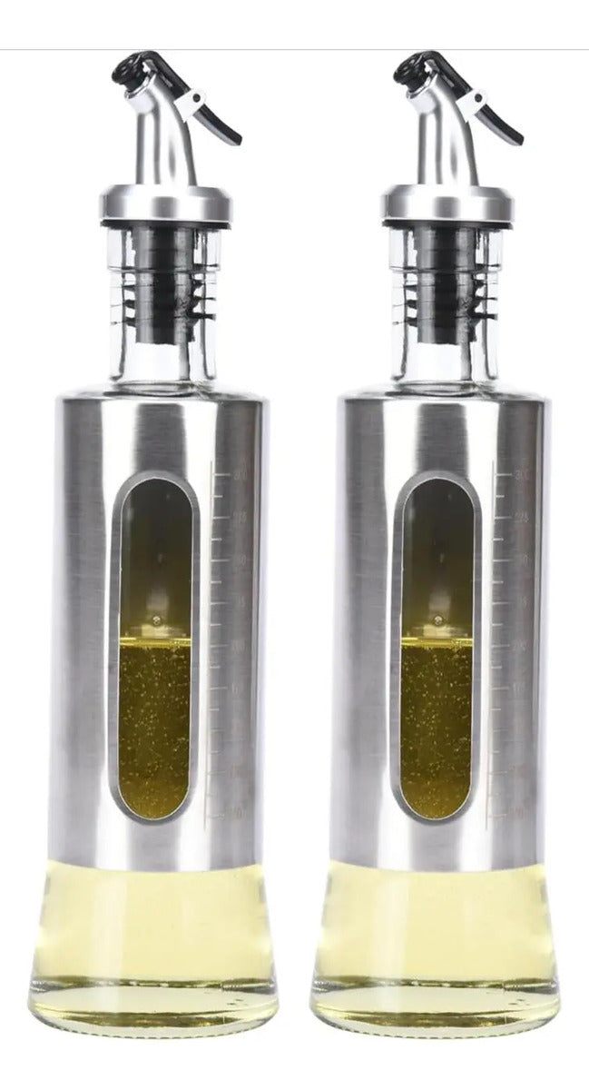 Botella Dispensador De Aceite Vinagre Aceitera Alcuza 300ml - vista 3