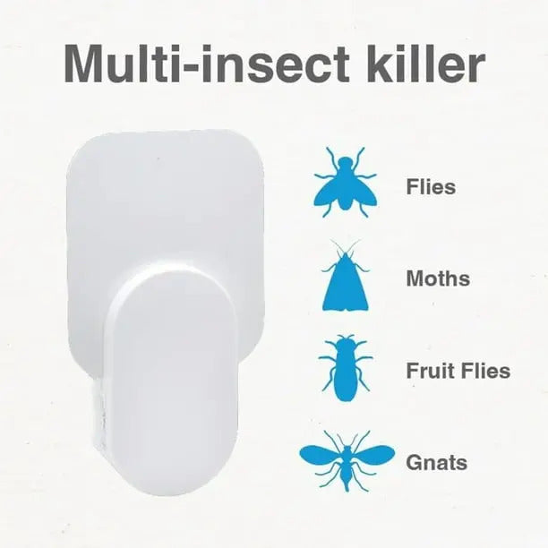 Mata Mosquitos Eléctrico Trampa Polillas Ultravioleta - vista 6