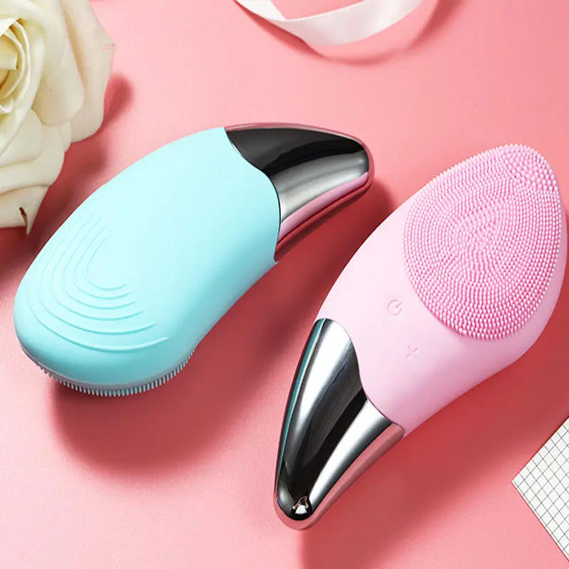 Limpiador Facial Cepillo Exfoliante Recargable Silicona - vista 3