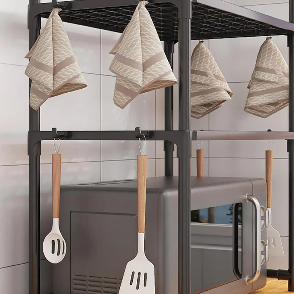 Rack Estante Organizador De Cocina Para Microondas 3 Niveles - vista 4