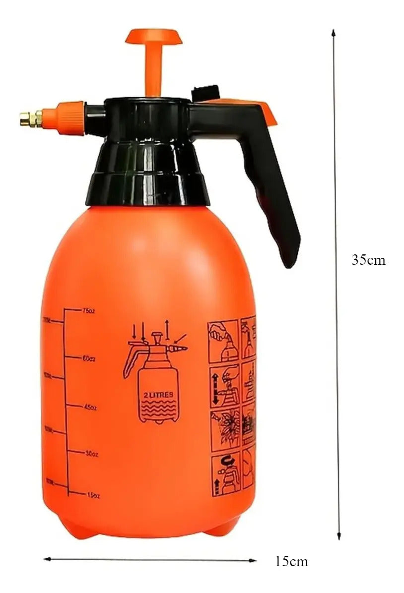 Rociador Pulverizador De Agua Regador Plantas Presion 3 Ltr - vista 2