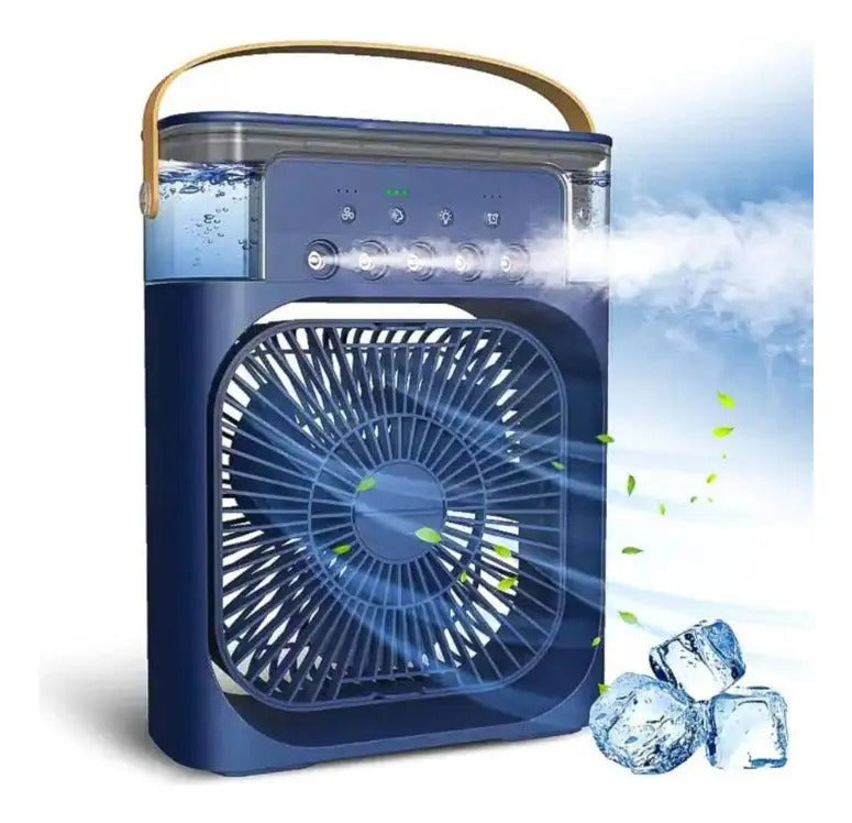 Ventilador De Escritorio Y Humificador Con Luz Led 4 En 1 - vista 12