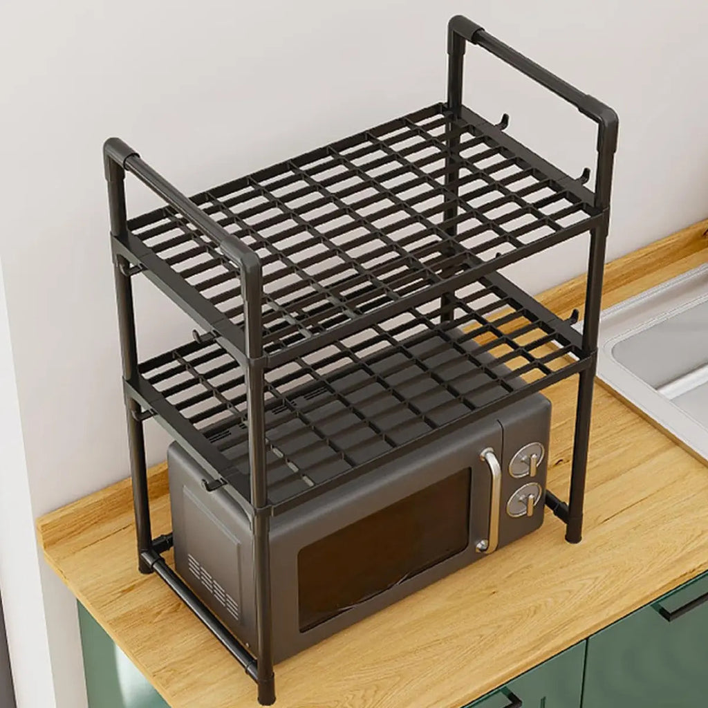 Rack Estante Organizador De Cocina Para Microondas 3 Niveles - vista 8