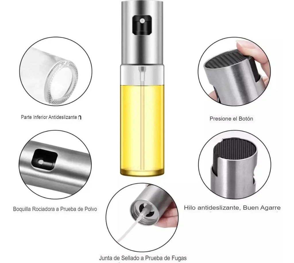 Spray Rociador De Aceite Vinagre Excelente Calidad 100ml - vista 4
