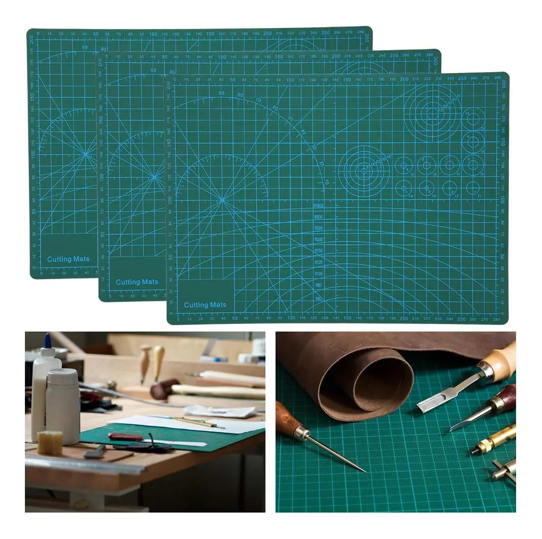 Tapete De Corte Mat Base Tabla Salvacorte  A3 30 X 45 Cm - vista 6
