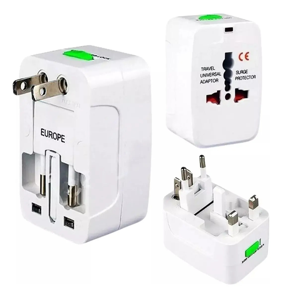 Adaptador Enchufe Electrico Universal Ideal Para Viajes - vista 6