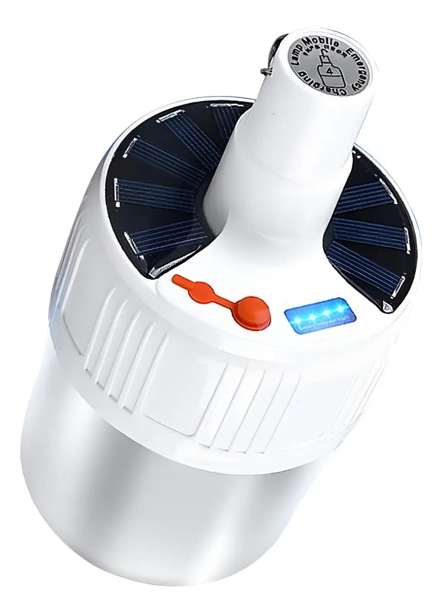 Lámpara solar LED recargable para camping