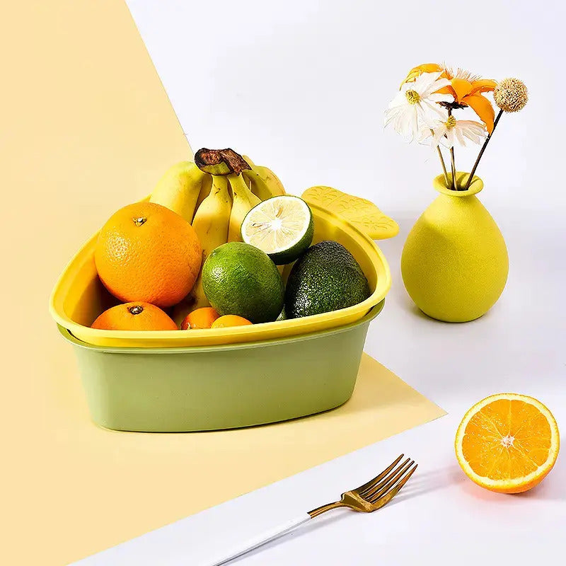 Contenedor De Alimentos Triangular Con Cesto Escurridor - vista 7