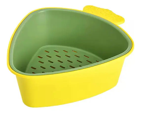 Contenedor de alimentos con cesto escurridor
