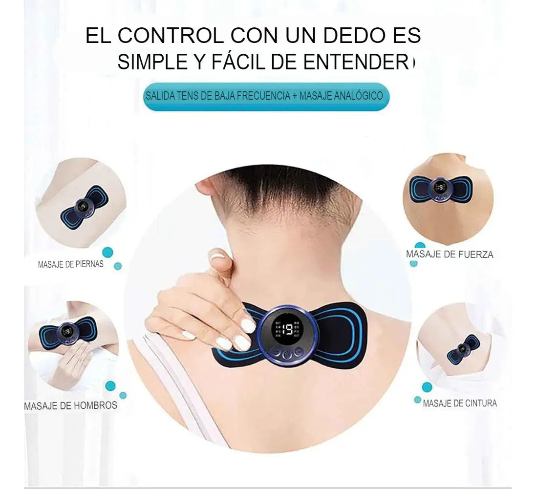 Masajeador Eléctrico De Cuello Espalda Cervical Pierna Usb - vista 9