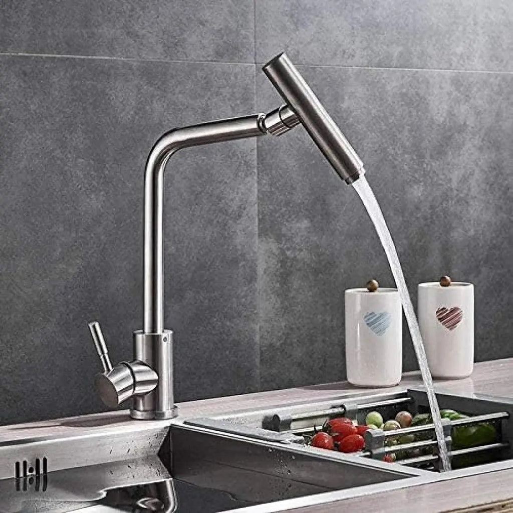 Grifo Lavaplatos Llave De Agua Cocina Cabeza Giratorio 360 - vista 9