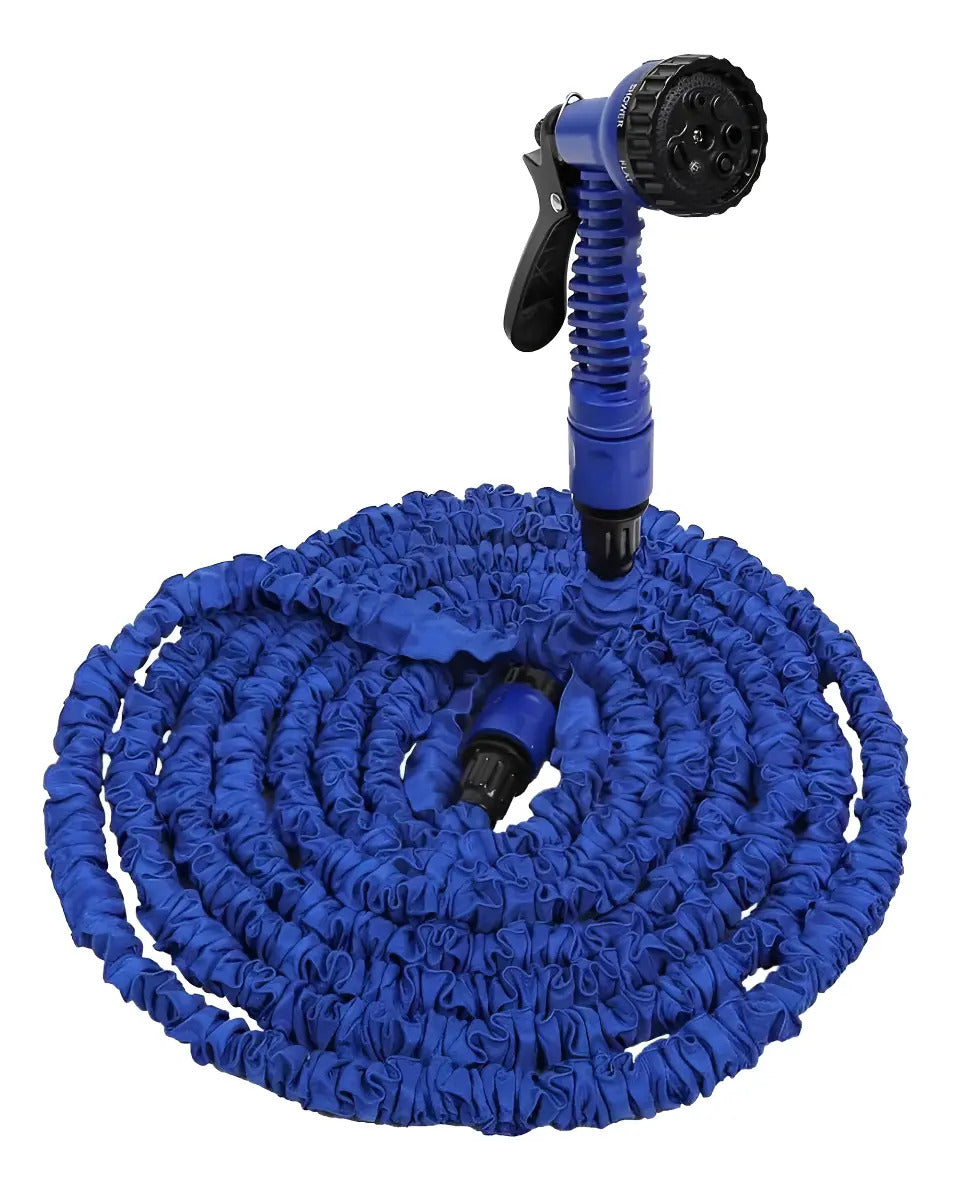 Manguera De Agua Retractil Expandible Con Pistola 22.5 Mts - vista 7
