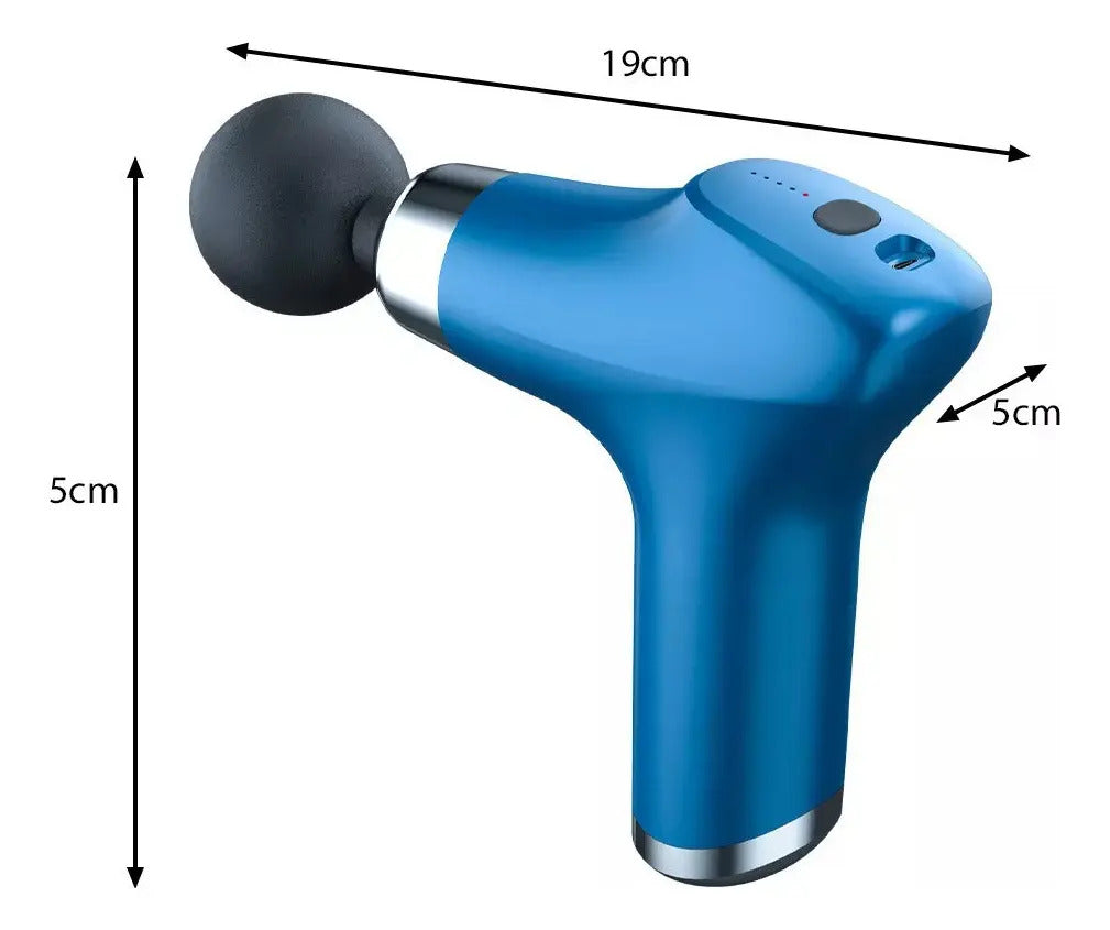 Pistola Masajeadora Recargable Masajeador Muscular Electrico - vista 2