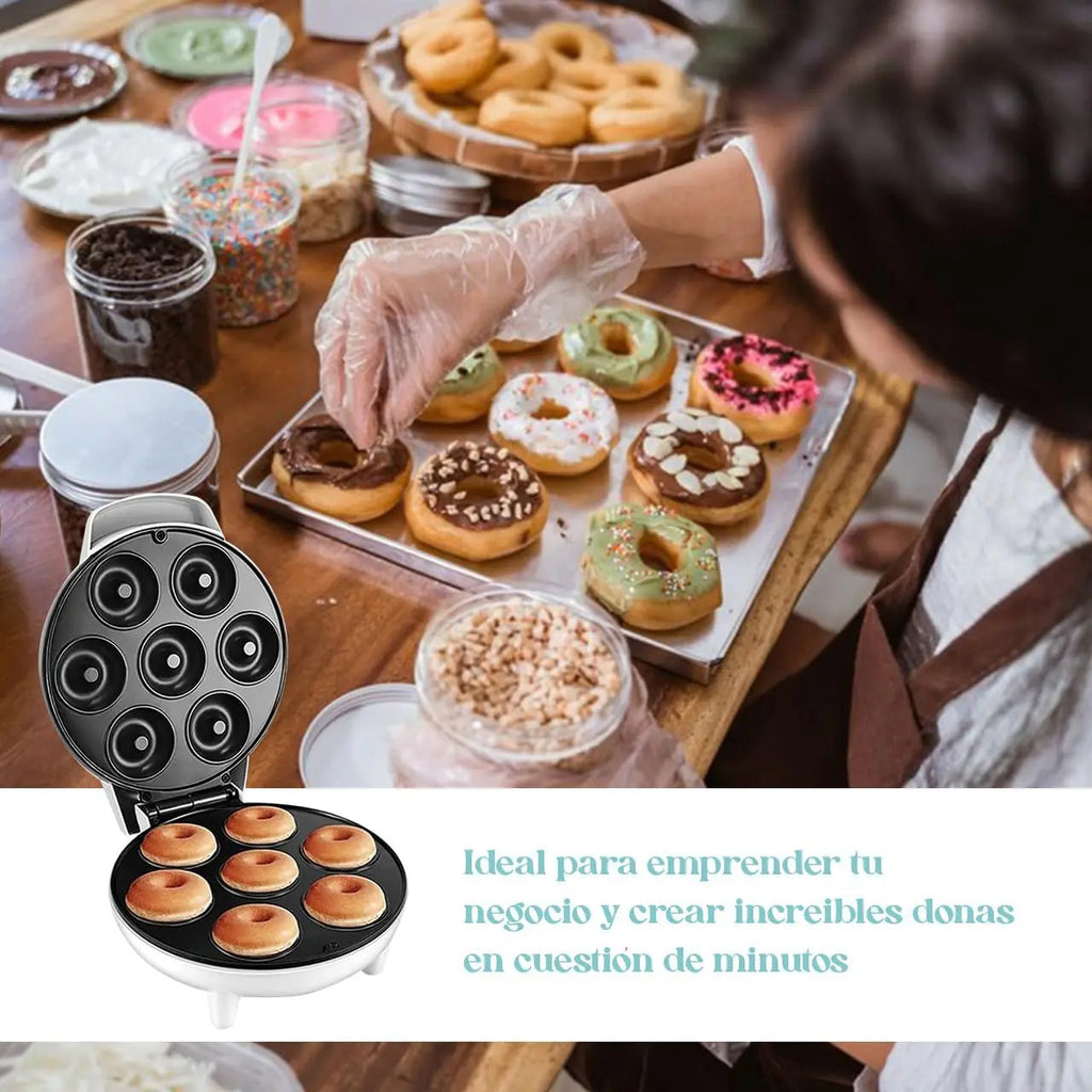 Maquina De Hacer Donas Y Mini Donas Donuts Maker 1200w - vista 7