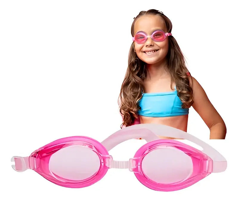 Lentes Gafas De Agua Natacion Niños Lentes Natacion Piscina - vista 3