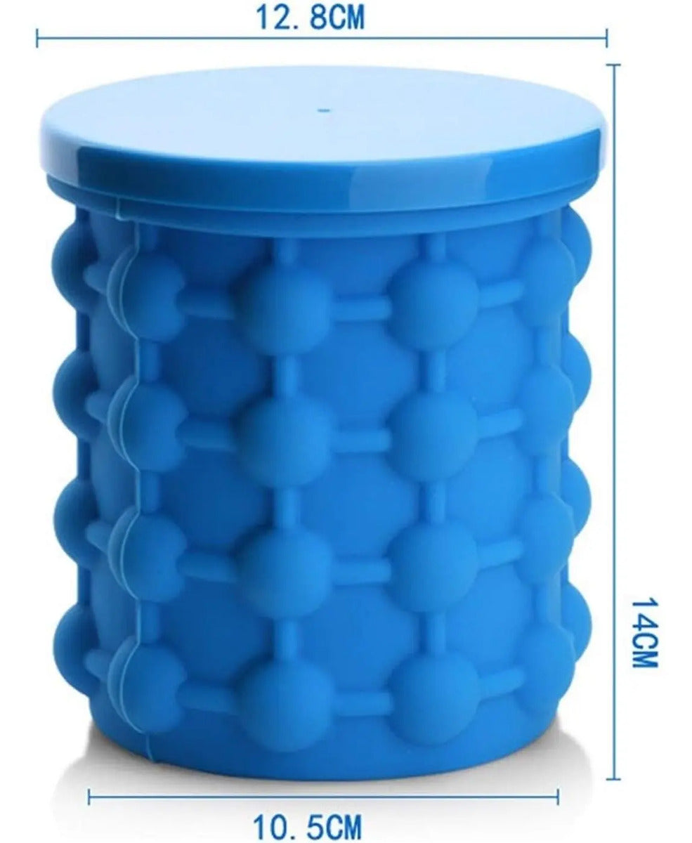 Molde Para Hacer Hielo Cubeta De Silicona Cubos De Hielo - vista 7