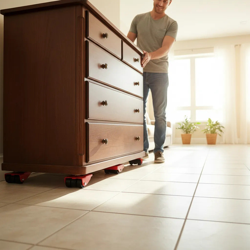 Ruedas Para Mover Muebles Electrodomesticos Pesados - vista 8