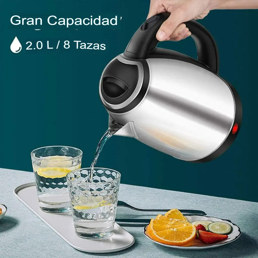 Hervidor De Agua Eléctrico De Acero Inoxidable 1500w - vista 3