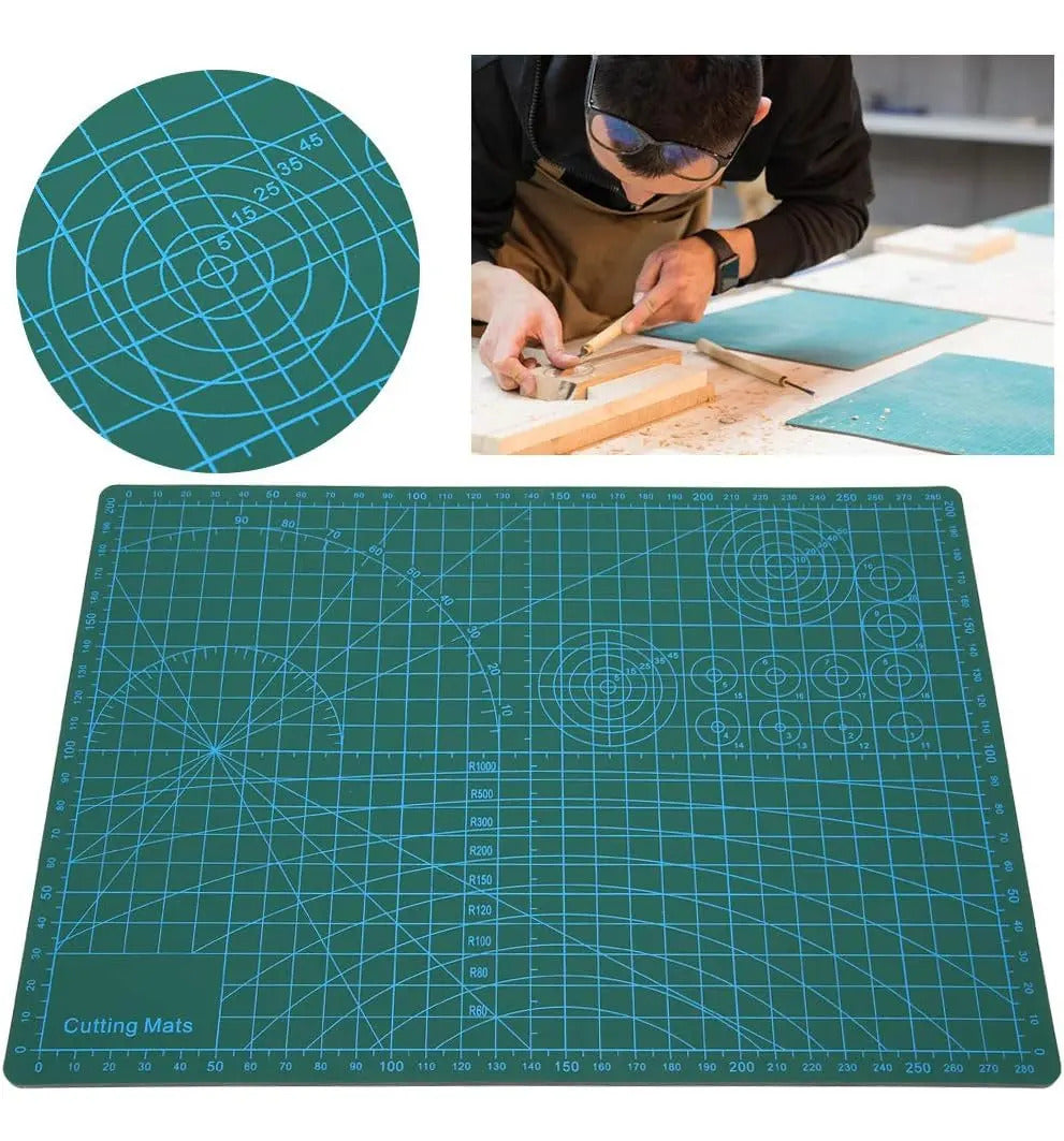 Tapete De Corte Mat Base Tabla Salvacorte  A3 30 X 45 Cm - vista 5