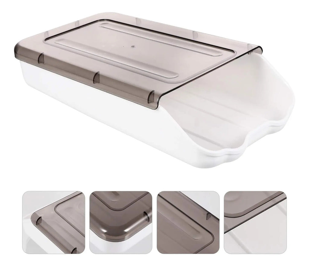 Organizador De Huevos Dispensador Huevos Automatico Apilable - vista 7