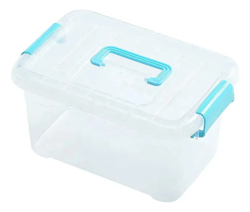 Caja Organizadora Con Tapa Y Asa Multiproposito 6 Litros - vista 4