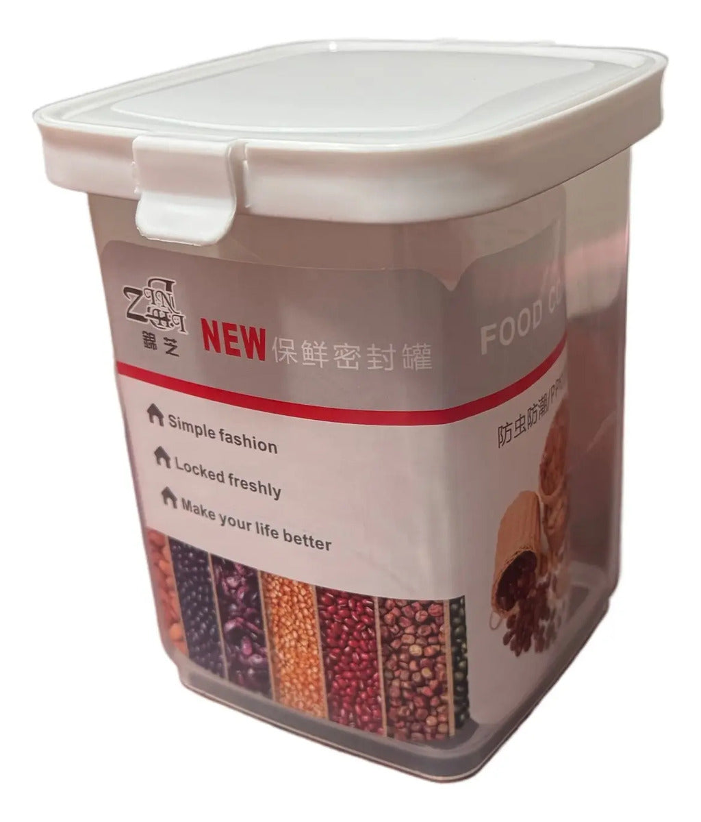 Pack De 2 Contenedores Hermeticos De Plastico Cocina - vista 4