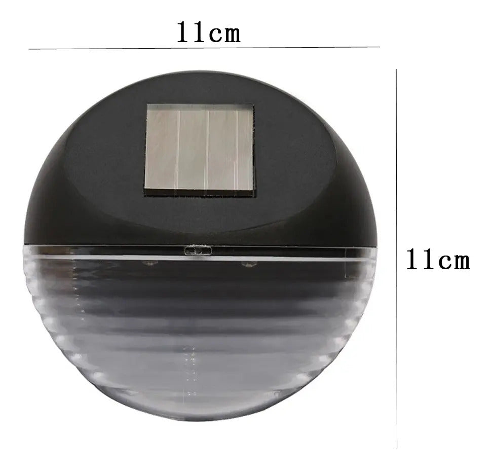 Pack 2 Lámparas De Pared Solar Para Exteriores - vista 7