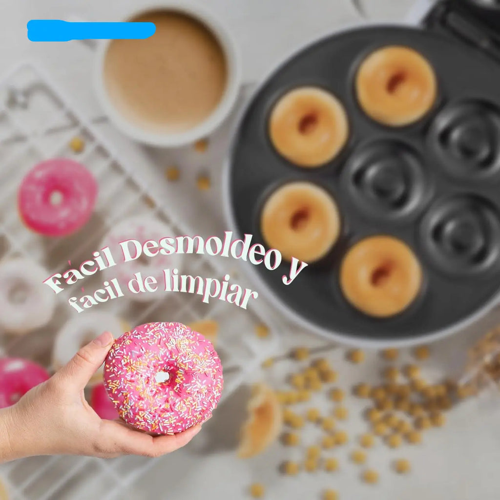Maquina De Hacer Donas Y Mini Donas Donuts Maker 1200w - vista 6