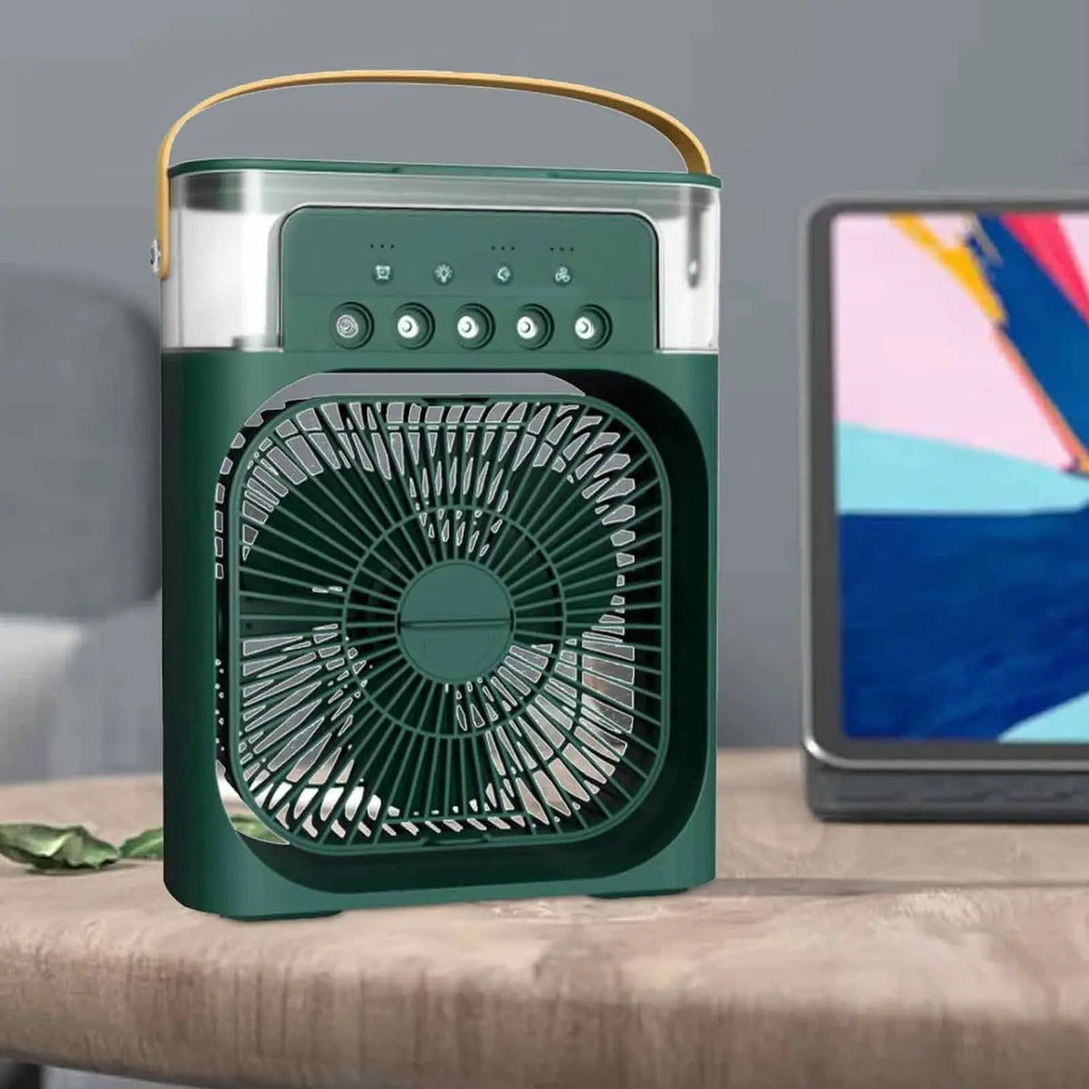Ventilador De Escritorio Y Humificador Con Luz Led 4 En 1 - vista 18