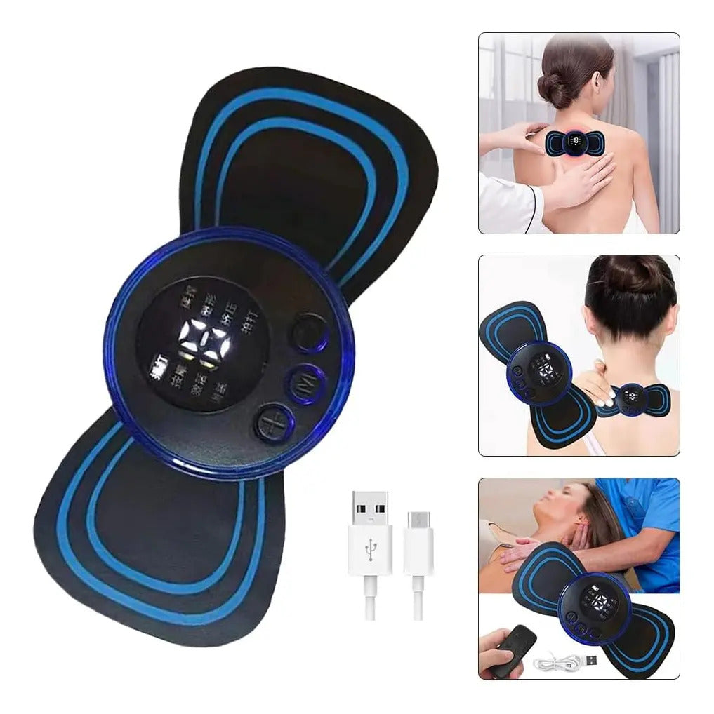 Masajeador Eléctrico De Cuello Espalda Cervical Pierna Usb - vista 3