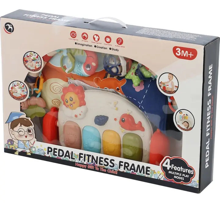 Juego Movil Alfombra Bebe Didactico Musical Pedales Fitness - vista 2
