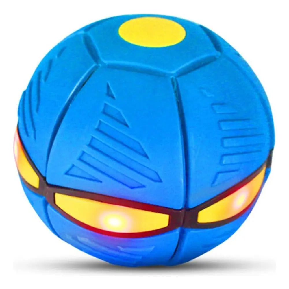 Pelota Frisbee 2 En 1 Juguete Perro Niño Con Luces Platillo - vista 12