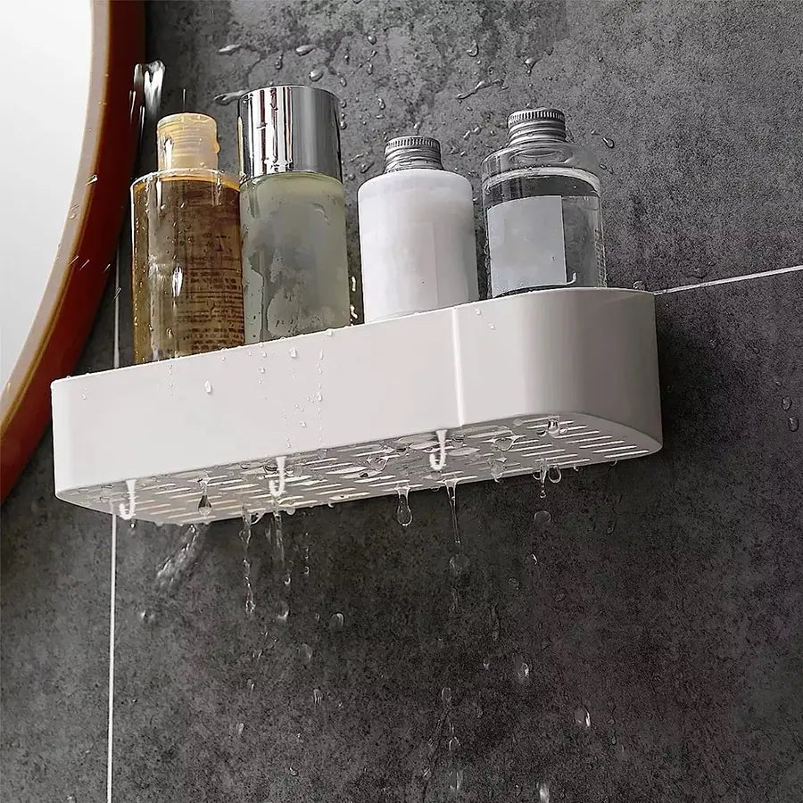 Repisa Flotante Organizador Baño Ducha Cocina Pared Adhesivo - vista 5