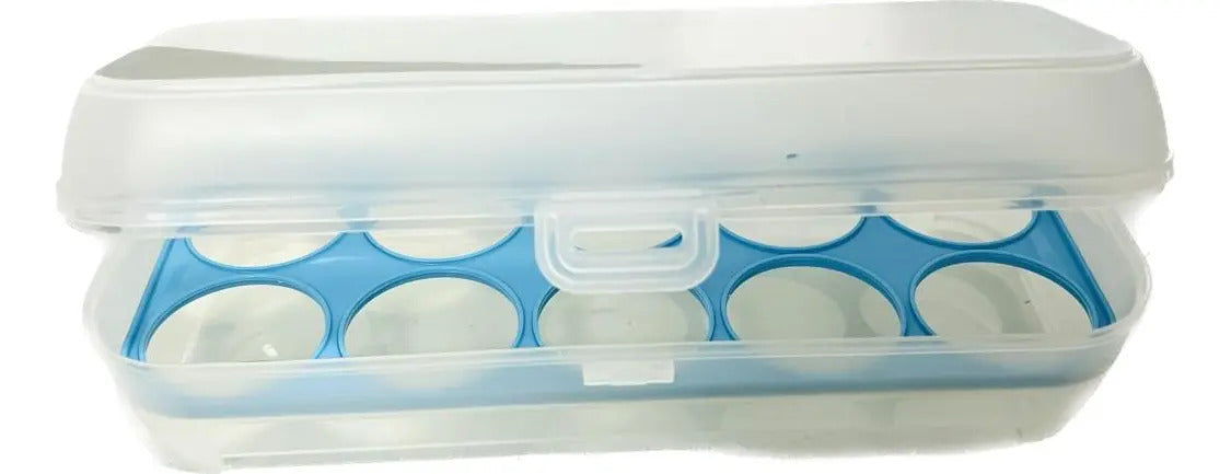 Bandeja Organizadora De 10 Huevos De Plastico - vista 2