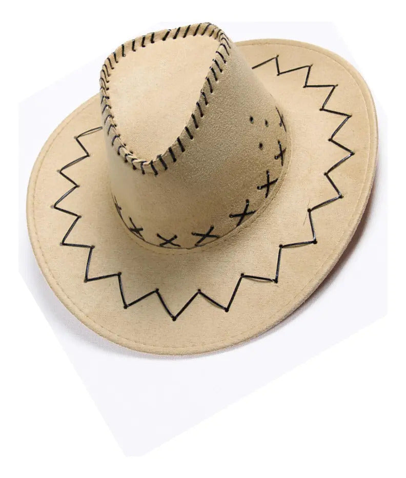 Sombrero Vaquero Gorro Cowboy Adulto Excelente Calidad - vista 3