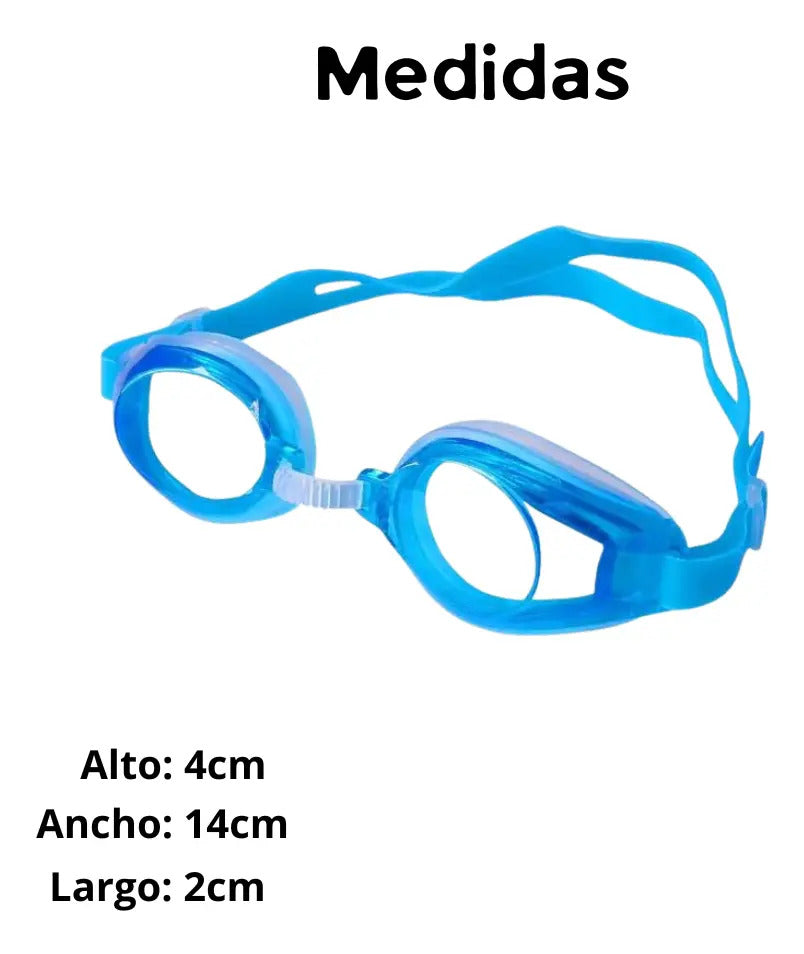 Lentes Gafas De Agua Natacion Niños Lentes Natacion Piscina - vista 6