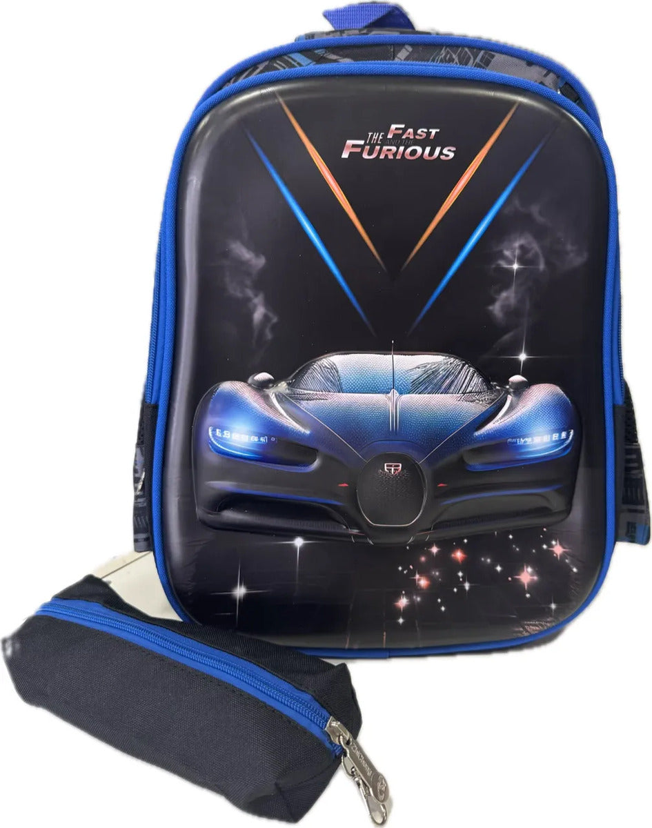 Mochila y estuche escolar infantil 2 piezas