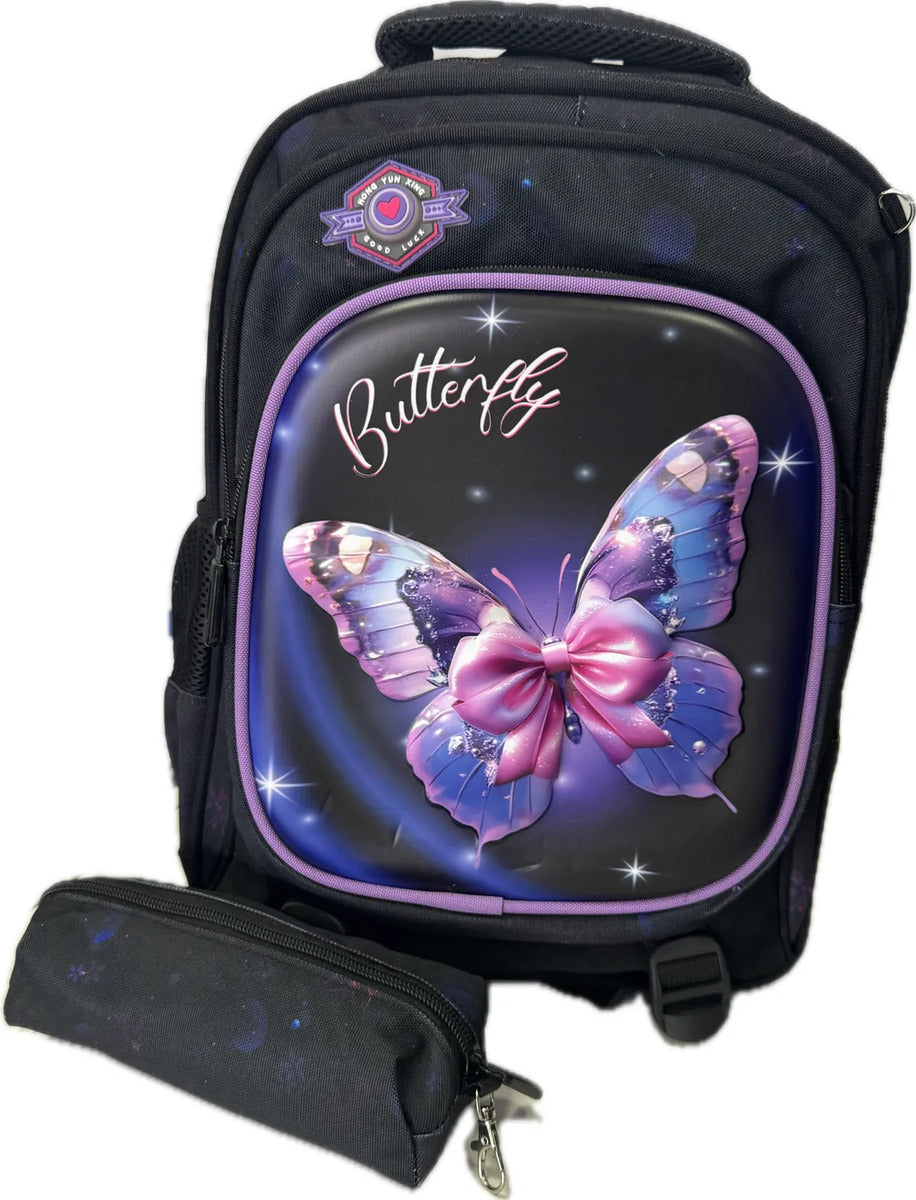 Mochila + Estuche Escolar, Infantil 2 Piezas Resistente - vista 3
