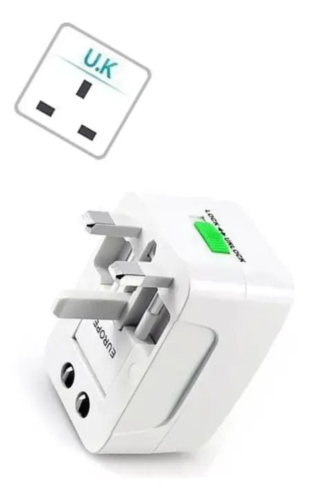 Adaptador Enchufe Electrico Universal Ideal Para Viajes - vista 5
