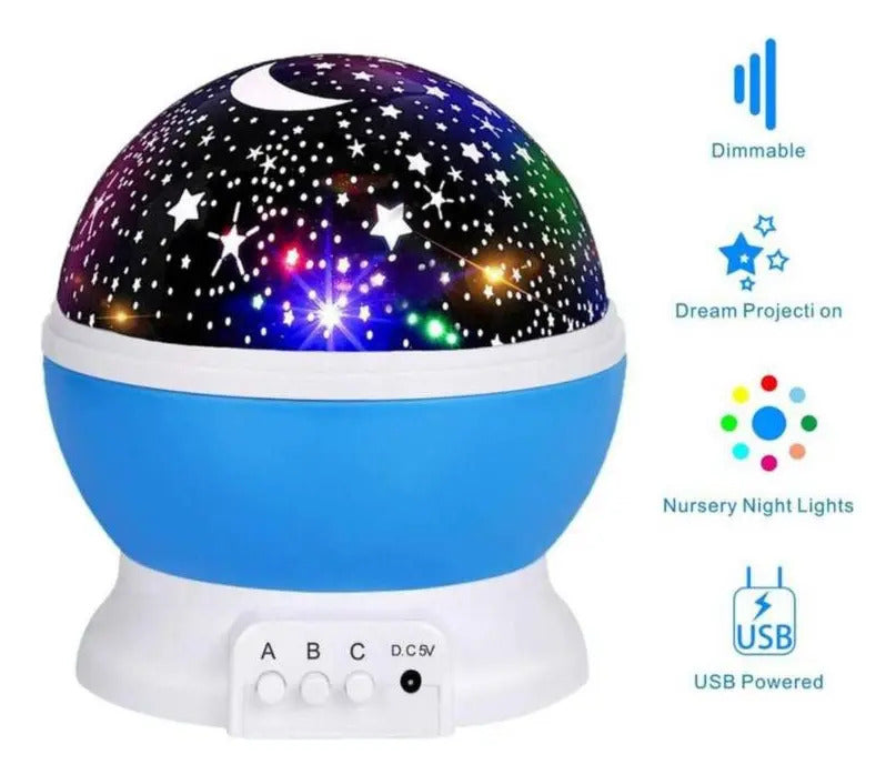 Lampara Proyector De Estrella Con Luces Led - vista 4