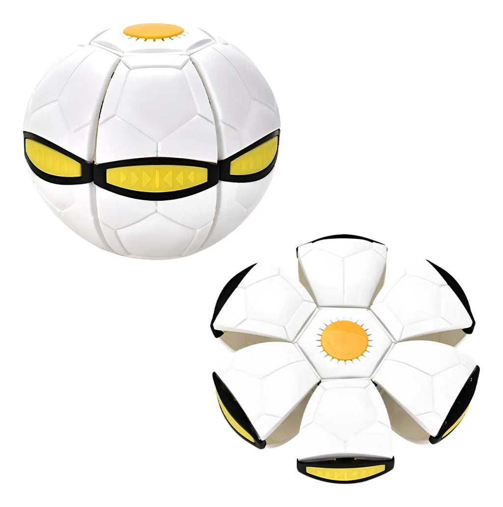 Pelota frisbee 2 en 1 con luces