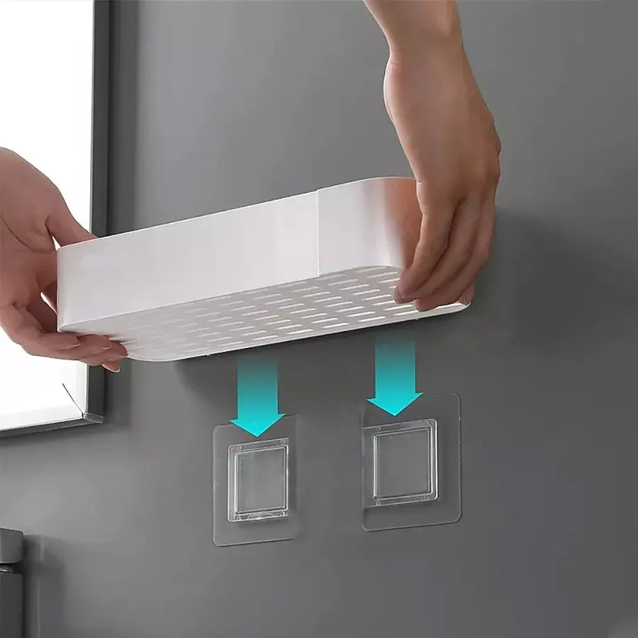 Repisa Flotante Organizador Baño Ducha Cocina Pared Adhesivo - vista 6
