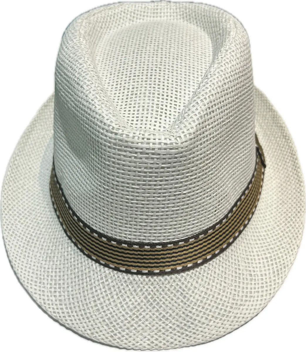 Sombrero De Verano Panama Gorro Sombrero De Playa Campo - vista 5