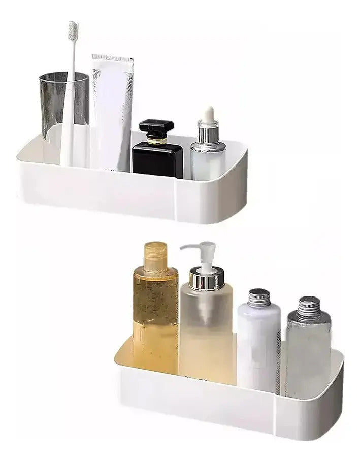 Repisa Flotante Organizador Baño Ducha Cocina Pared Adhesivo - vista 2