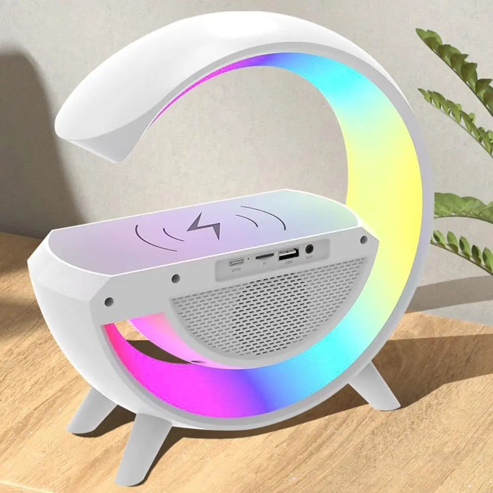 Parlante Portatil Bluetooth Luz Led Atmosfera Inteligente G - vista 4