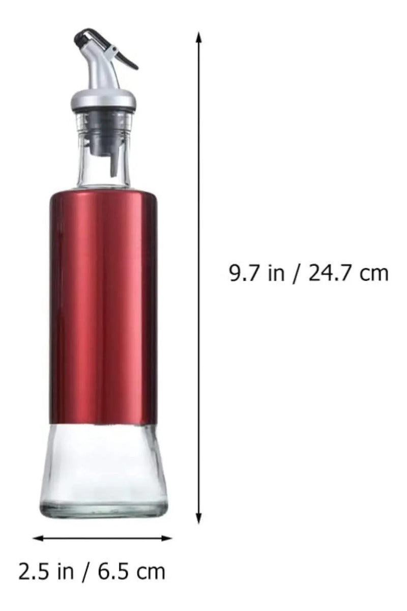 Botella Dispensador De Aceite Vinagre Aceitera Alcuza 300ml - vista 7